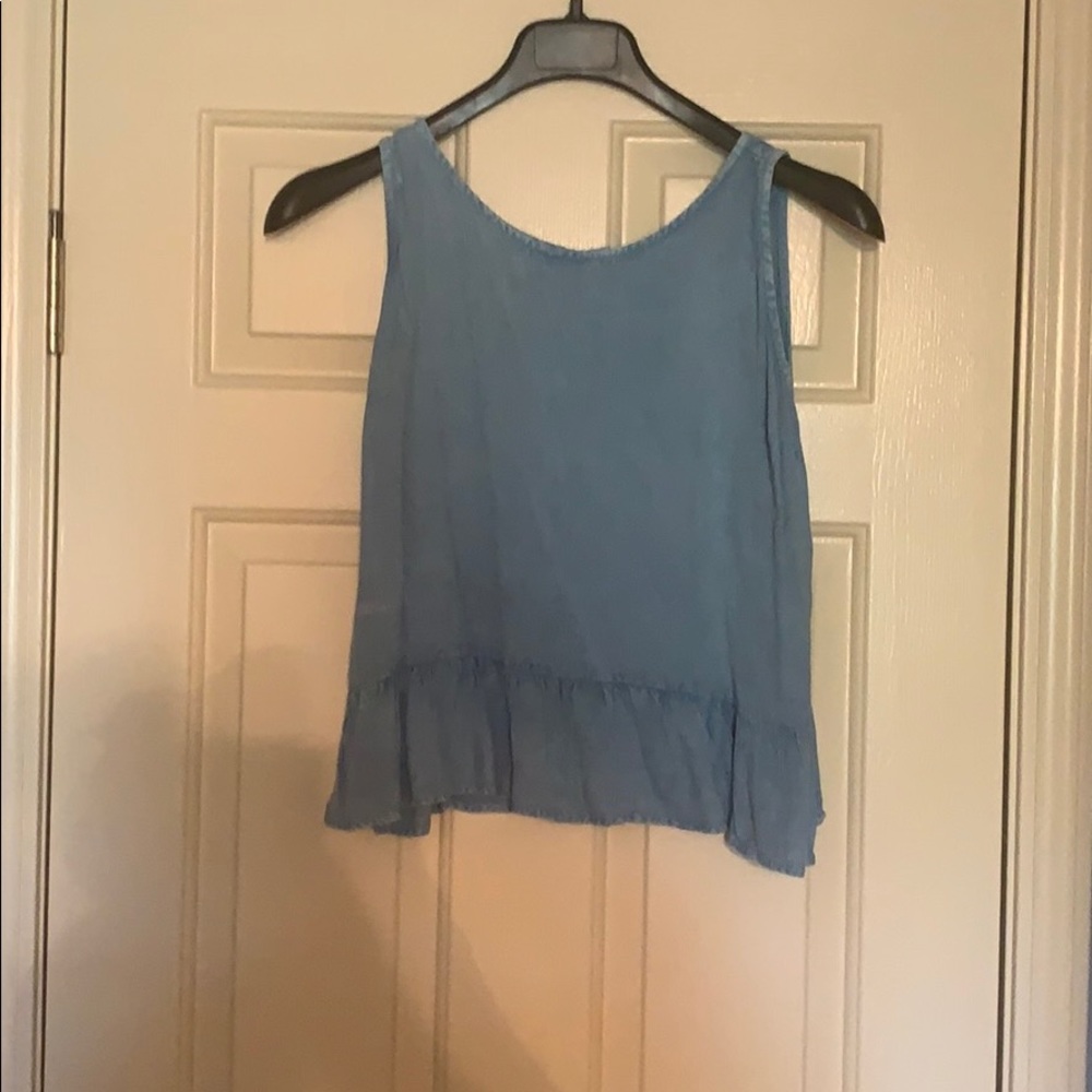 Sleeveless Flowy Top